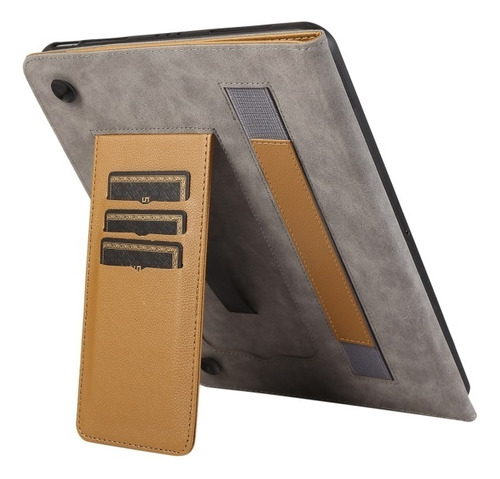 Funda Protectora For Tableta Con Patrón Litchi For Samsung