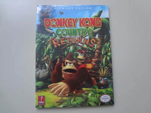 Livro Prima Donkey Kong Country Returns Oficial Nintendo