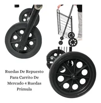 Comprar Ruedas De Repuesto Para Carrito De Mercado 4 Ruedas Primula