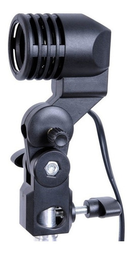 Imagem 4 de 6 de Suporte Soquete E27 P Tripe Sombrinha, Softbox, Luz Continua
