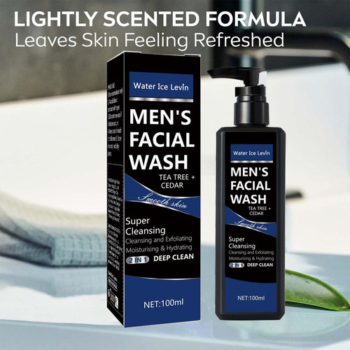 & Espuma Limpiadora Facial Y For Hombre Hidratante Y