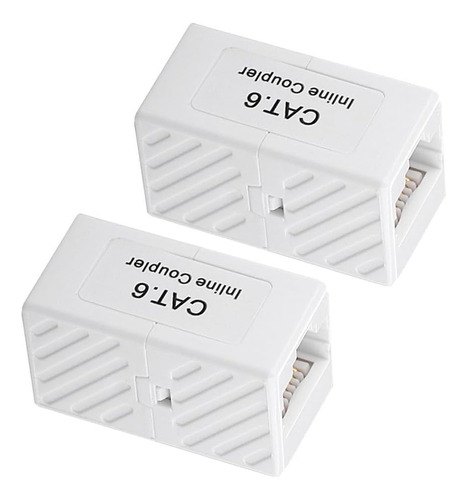 Mtueranc Cat6 Keystone Jack, Paquete De 2 Acopladores Rj45 H