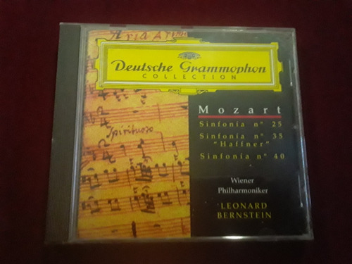 Cd Deutsche Grammophon Collection Mozart Año 1999