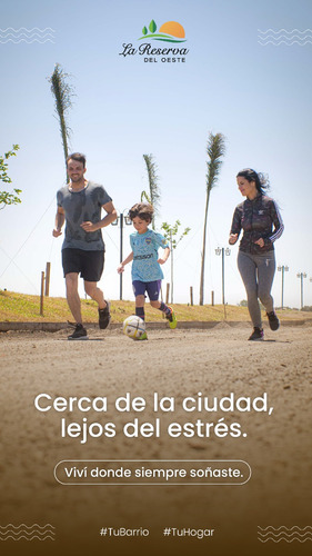 Lote En Barrio Cerrado La Reserva Del Oeste | Naturaleza, Seguridad Y Amenities