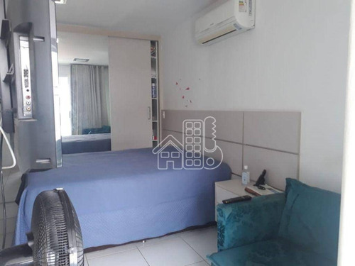 Apartamento Com 3 Dormitórios À Venda, 130 M² Por R$ 895.000,00 - Charitas - Niterói/rj - Ap4277