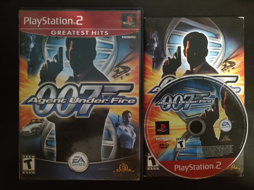007 Agent Under Fire Ps2 Playstation 2 Original Completo Bue