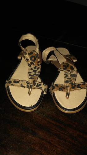 Sandalias Chatitas Animal Print