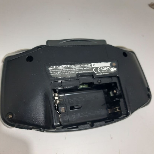 Nintendo Game Boy Advance Black Com Jogo Final Fight Preto (Usado)