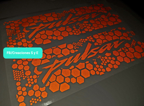 Calcomanias Stikers Reflejantes Para Pulsar Ns, Ug