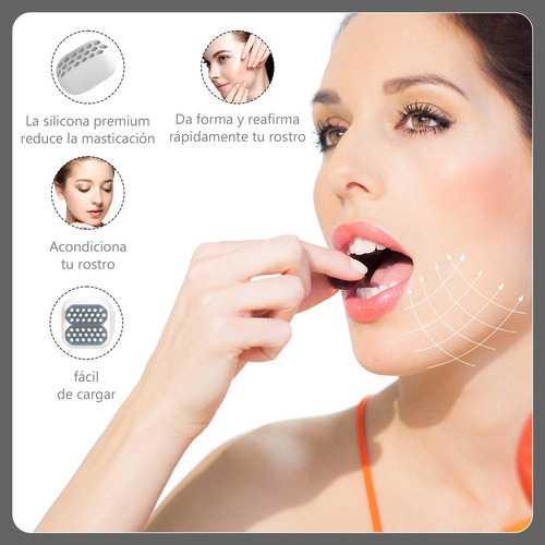 6pc Ejercitador De Masetero Y Mandíbula, Ejercitador Facial
