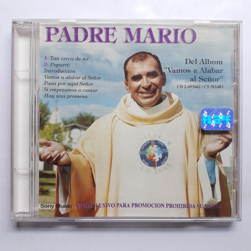 Cd Original - Padre Mario (tan Cerca De Mi)