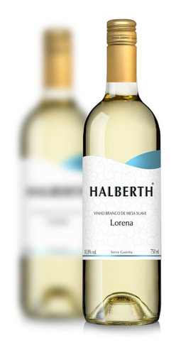 Vinho De Mesa Halberth Branco Lorena Suave 750ml