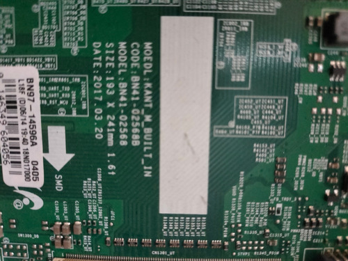 Mainboard Tv Samsung Un58mu6120f Ver Db02 (Usado)