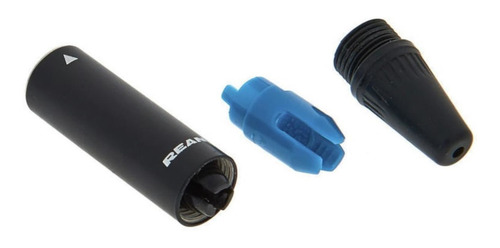 Imagem 4 de 6 de Kit 2 Plug Conector Rean Xlr Macho Mini Rt4mc-b