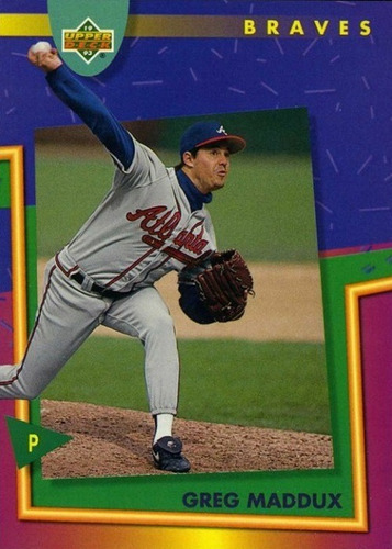 Mlb Greg Maddux - Upper Deck Fun Pack 1993 # 65