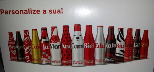 Coleção Completa Mini Garrafinhas Da Galera 2015 Coca Cola