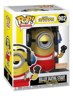 Funko Pop Minions Boxlunch Exclusive - Roller Skating Stuart