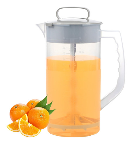 Jarra De Mezcla Para Bebidas, Jarra De Agua De Plástico Tapa