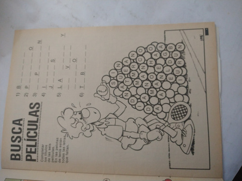 La Pandilla Comejuegos N° 1 Historietas Y Juegos ' 1999 (Usado)