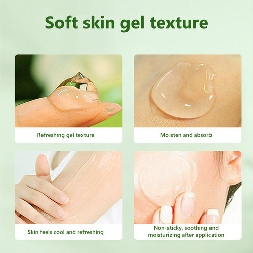 El Exfoliante Facial En Gel De Aloe Limpia Los Poros Y Elimi