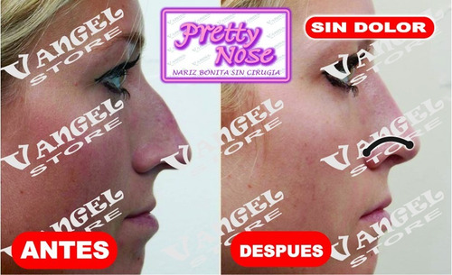 Imagen 5 de 5 de Corrector Nasal Nariz Bonita / Pretty Nouse Pack De 8 Pares