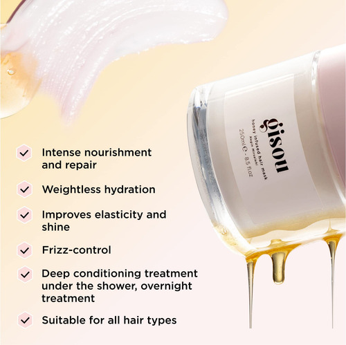 Mascarilla Capilar Gisou Honey Infused Deep Conditioning 230