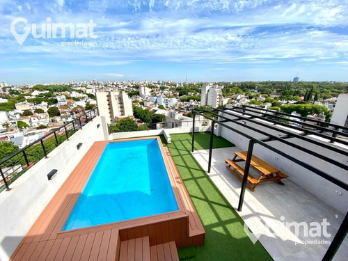 Imagen 9 de 12 de Excelente Monoambiente A Estrenar, Piscina Y Solarium.