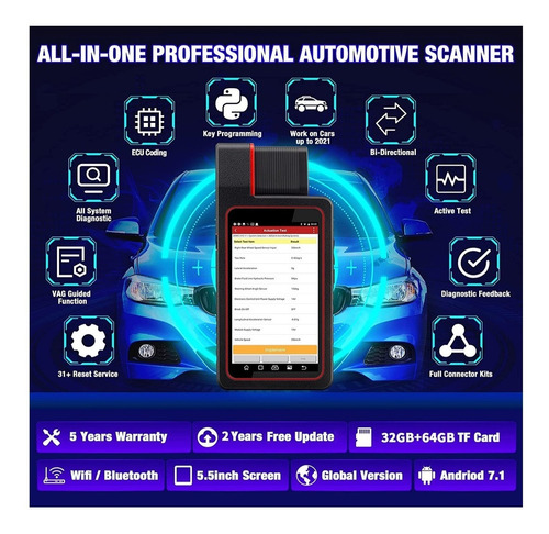 Escaner Multimarca Profesional Elite Launch X431 Diagun V