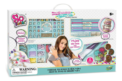 Set Bisutería Gigante Para Niñas 4 En 1 