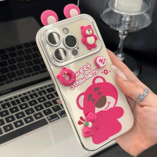Funda De Teléfono Redmi Winnie The Pooh Y Strawberry Bear