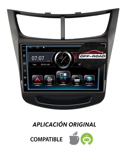 Estereo De Pantalla Tipo Original Hf 9 Gm Aveo 17 - 21