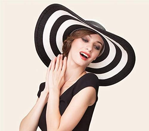 1 Uds. Sombrero De Paja De Ala Ancha Para Mujer, Sombrero De