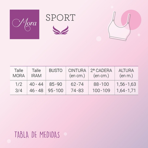 Calza Short Deportivo Yoga Maitri Mora Modelo 2066