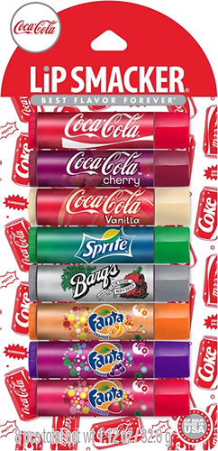 Lip Smacker Coca-cola Brillos Labiales De Sabores 8pc/1.12oz