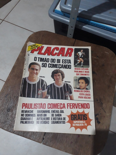 Pacote Placar 9 Revistas Antigas E Raras