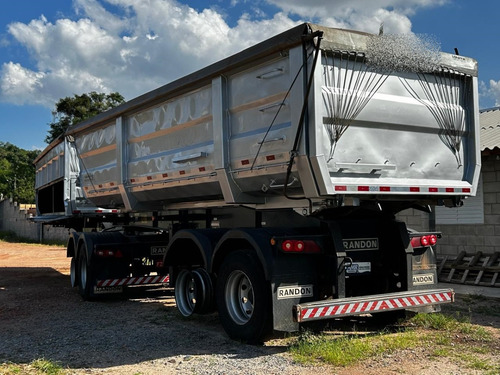 Bi-trem Basculante Randon Bi Caçamba Único Dono Sem Pneus