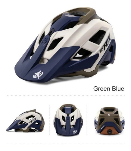 Casco De Ciclismo Mtb Ajustable Batfox Outdoor