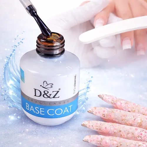 Base Coat D&z 15ml Unha Gel Fibra Porcelana Base Em Gel | MercadoLivre