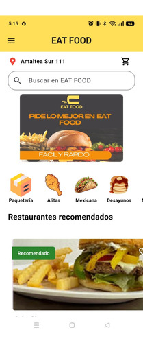 Aplicación Para Delivery