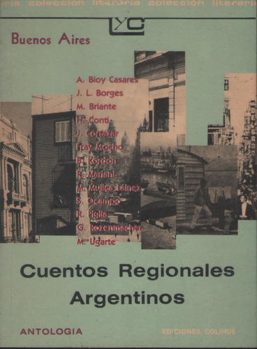 Cuentos Regionales Argentinos Antologia    Gl