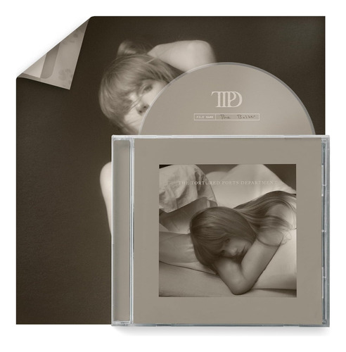Taylor Swift The Tortured Poets Department Cd The Bolter