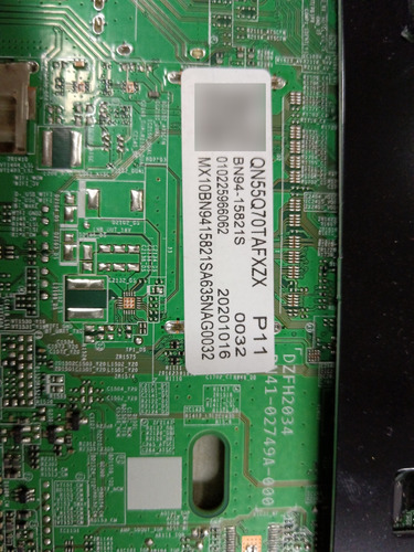 Main Board Samsung Modelo Qn55q70tafxzx (Usado)