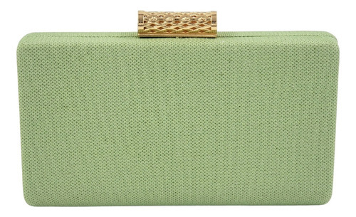 Bolsa Clutch Festa Tecido Alça Casamento Madrinha Cor Pink Cor verde menta