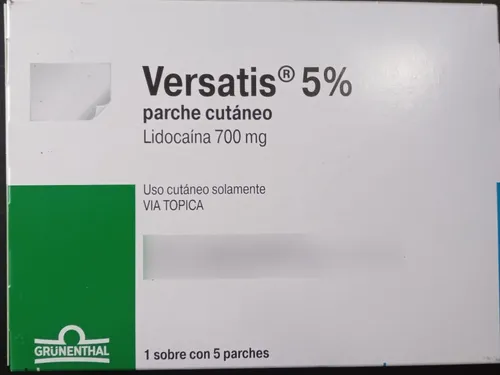 comprar Parches De Lidocaina 5% Vencimiento Abril 2025 Blanco Lisa