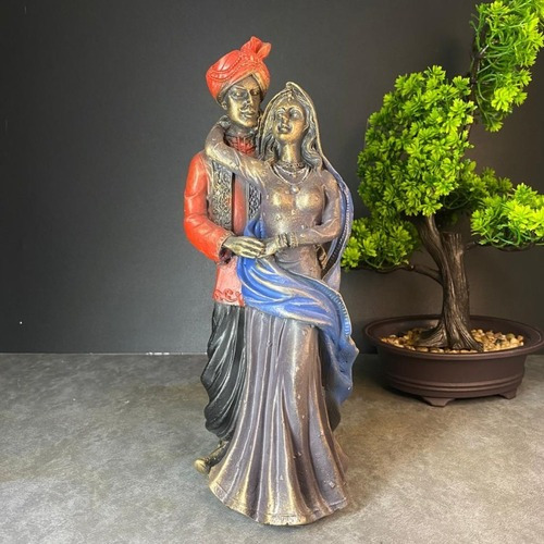 Estatua Casal Ciganos Gesso - Umbanda Candombl