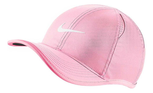 Gorra Nike Featherlight Big Para Niño-rosa