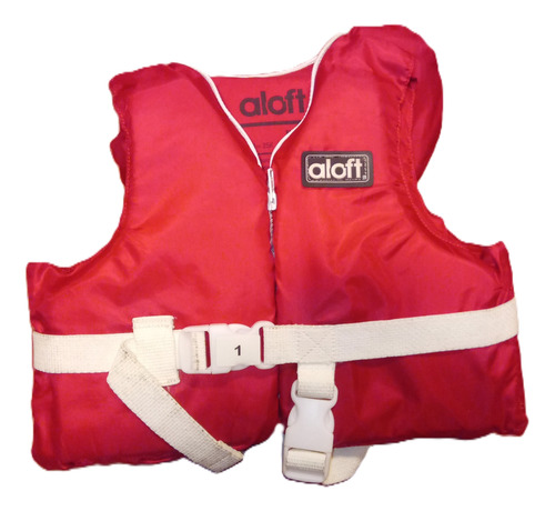 Chaleco Salvavidas Deportivo P/niño De2da T1(25kg) T2(30kg) Rojo 2