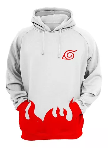 Moletom Blusa de Frio Nuvem Akatsuki Anime Geek Moleton Casaco