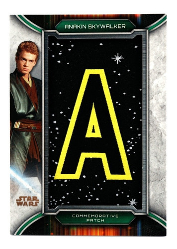 Star Wars Anakin Skywalker Darth Vader Patch Conmemorativo A (Usado)