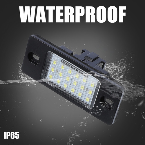Luces Matrícula Para Vw Jetta Wagon Touareg Golf Mk5 Wagon